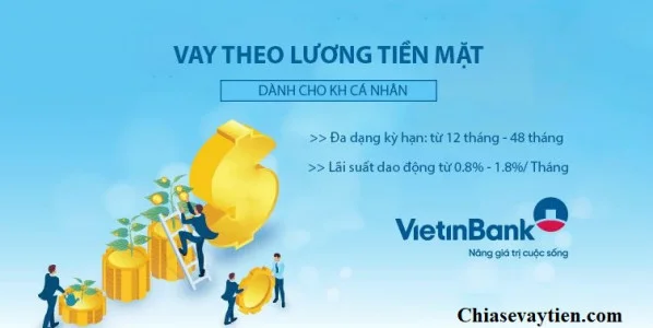 Vay tín chấp theo lương Vietinbank