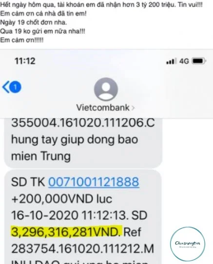 Số dư khủng tài khoản Vietcombank của Trấn Thành