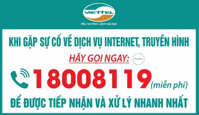 Số tổng đài Viettel Internet/ Wifi