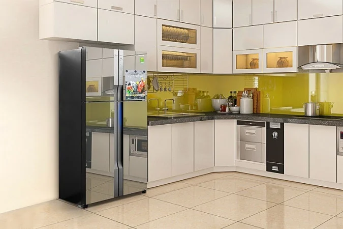Tủ lạnh có thể sử dụng để trang trí nhà bếp