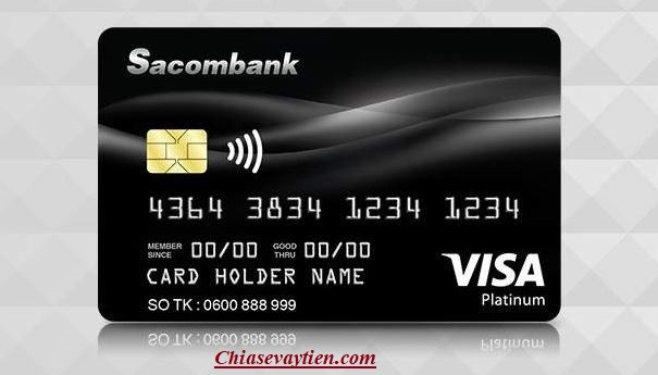 Thẻ tín dụng đen Sacombank