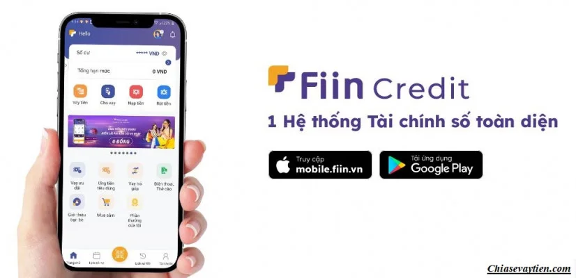 Đăng ký vay tiền Fiin Credit