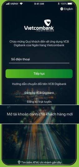 Làm thẻ Vietcombank Online
