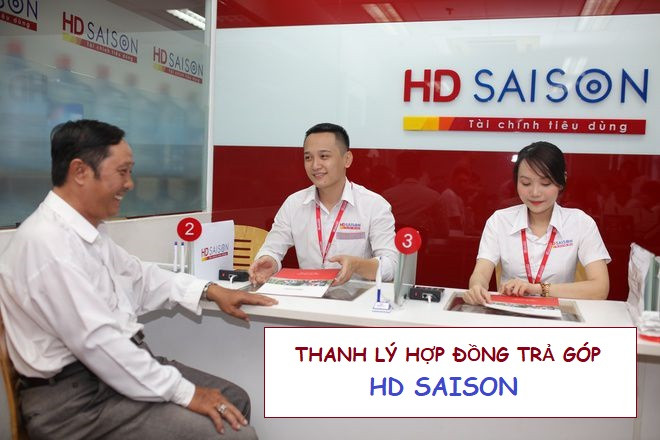 Thanh lý hợp đồng trả góp HD Saison