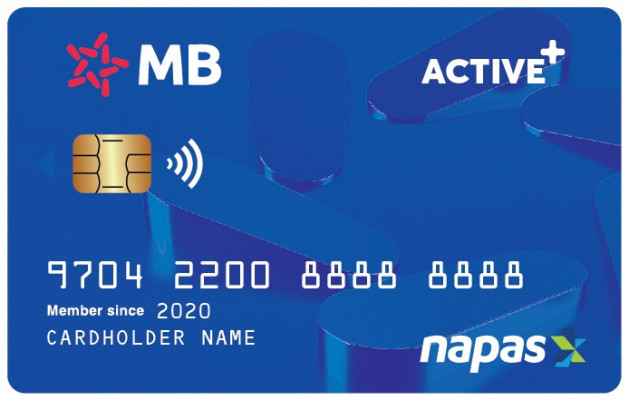 Thẻ Active Plus MB Bank