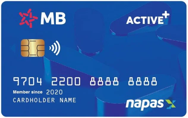Thẻ ghi nợ nội địa MB Active Plus