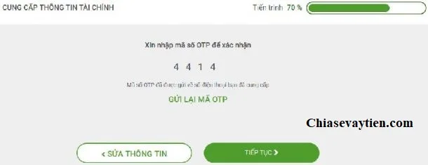 Vay tín chấp theo lương VPBANk