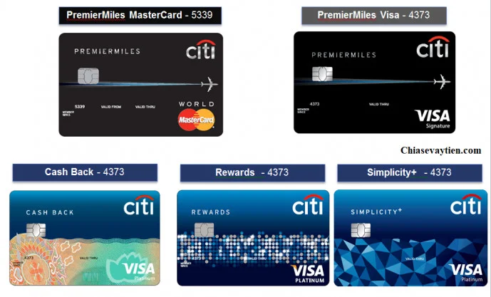Thẻ tín dụng Citi Bank