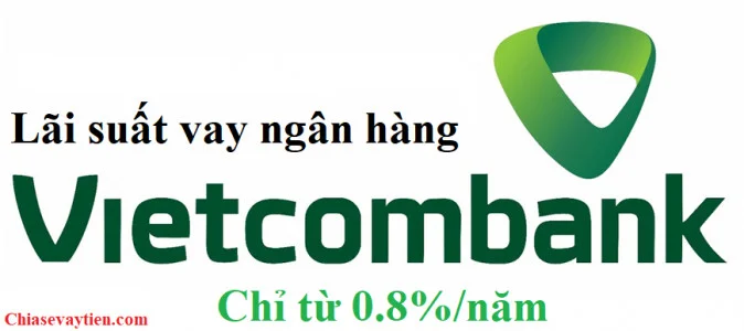 Lãi suất vay ngân hàng Vietcombank