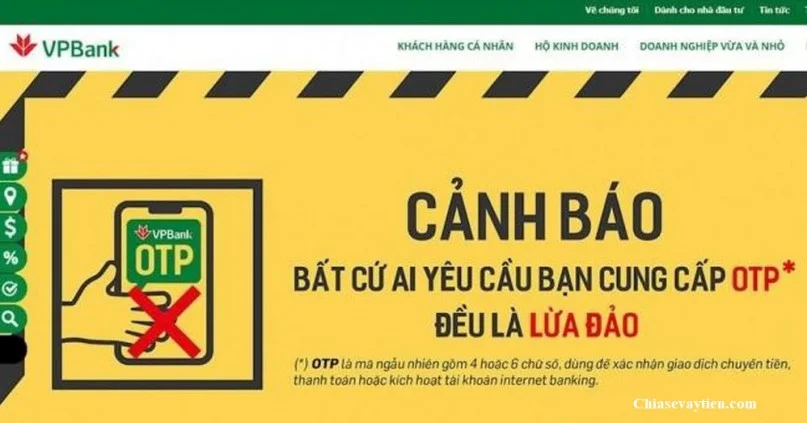 Vpbank cảnh bảo đối tượng giả mạo vpbank lừa đảo khách hàng